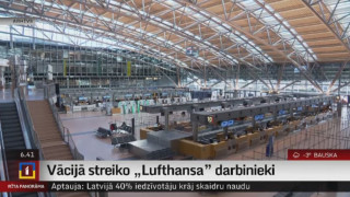 Vācijā streiko "Lufthansa" darbinieki