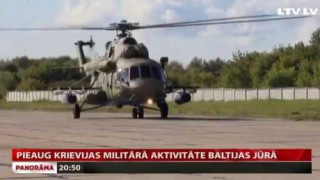 Pieaug Krievijas militārā aktivitāte Baltijas jūrā