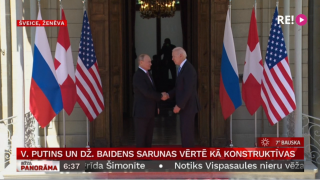 V. Putins un Dž. Baidens sarunas vērtē kā konstruktīvas