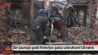 Arī jaunajā gadā Krievijas gaisa uzbrukumi Ukrainai