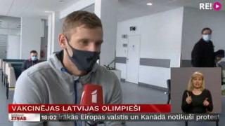 Vakcinējas Latvijas olimpieši