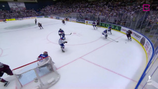 Pasaules hokeja čempionāta spēle Slovākija - Latvija 2:2