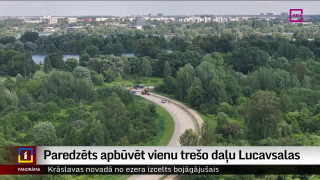 Paredzēts apbūvēt vienu trešo daļu Lucavsalas