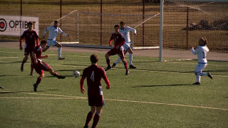 U-19 Latvijas futbola izlases spēle pret Armēniju Jelgavā
