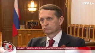 Krievijas politiķis Latvijai sola neuzbrukt, noliedz līdzdalību karadarbībā Ukrainā