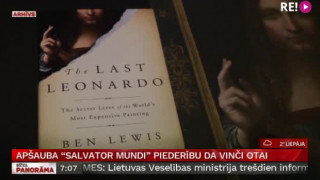 Apšauba "Salvator Mundi" piederību da Vinči otai