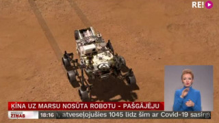 Ķīna uz Marsu nosūta robotu - pašgājēju