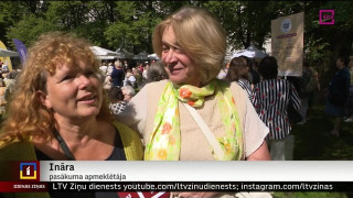 Rīgā senioru festivāls pulcē plašu apmeklētāju skaitu