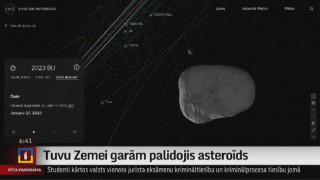 Tuvu Zemei garām palidojis asteroīds