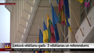 Lietuvā vēlēšanu gads: 3 vēlēšanas un referendums