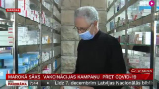 Marokā sāks  vakcinācijas kampaņu  pret Covid-19