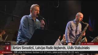 Artūrs Skrastiņš, Latvijas Radio bigbends,  Uldis Stabulnieks