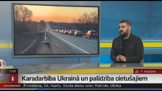 Karadarbība Ukrainā un palīdzība cietušajiem