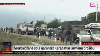 Azerbaidžāna sola garantēt Karabahas armēņu drošību