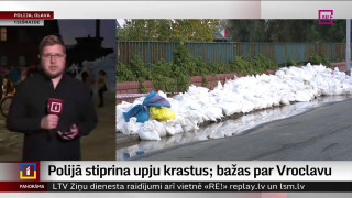 Polijā stiprina upju krastus; bažas par Vroclavu