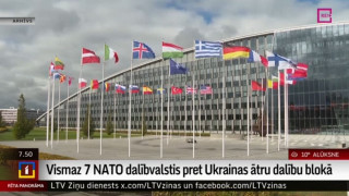 Vismaz 7 NATO dalībvalstis ir pret Ukrainas ātru dalību blokā