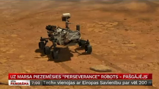 Uz Marsa piezemēsies «Perseverance» robots - pašgājējs