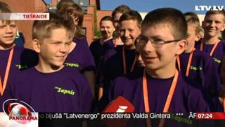 Intervija ar XI Latvijas skolu jaunatnes dziesmu un deju svētku dalībniekiem
