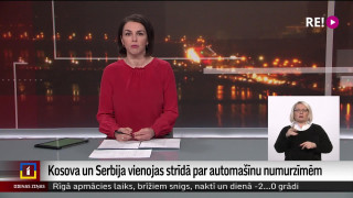 Kosova un Serbija vienojas strīdā par automašīnu numurzīmēm