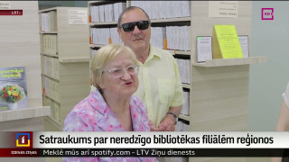 Valda satraukums par neredzīgo bibliotēkas filiālēm reģionos