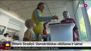 Pēteris Stradiņš: Demokrātiskas vēlēšanas ir laime!