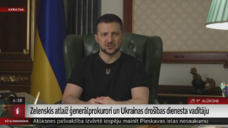 Zelenskis atlaiž ģenerālprokurori un Ukrainas drošības dienesta vadītāju