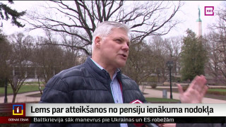 Lems par atteikšanos no pensiju ienākuma nodokļa