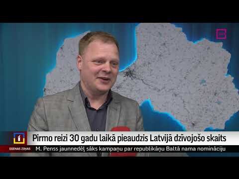 Pirmo reizi 30 gadu laikā pieaudzis Latvijā dzīvojošo skaits