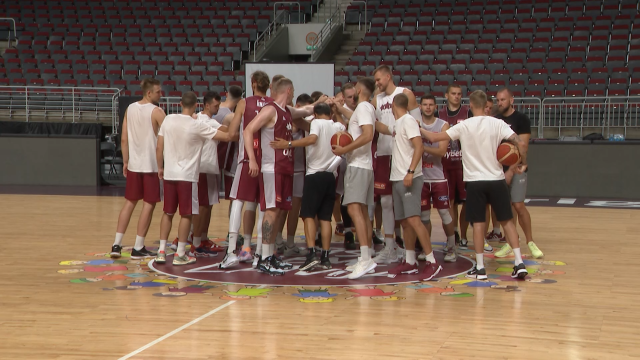 Latvijas basketbola izlasei rīt pirmā pārbaude pirms Pasaules kausa kvalifikācijas