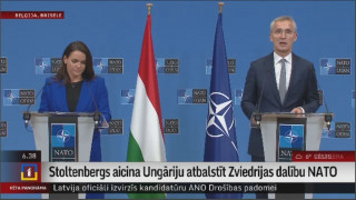 Stoltenbergs aicina Ungāriju atbalstīt Zviedrijas dalību NATO