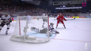Pasaules hokeja čempionāta spēle Polija - Latvija 4:5