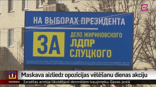 Maskava aizliedz opozīcijas vēlēšanu dienas akciju