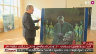 "Ekspresīvi! Vietējā izloksne globālajā laikmetā" - Igaunijas glezniecība Latvijā