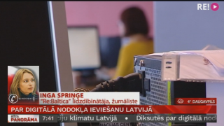 Telefonsaruna ar Ingu Spriņģi par digitālā nodokļa ieviešanu Latvijā