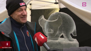 Ledus skulptūru festivālā top mitoloģiski tēli