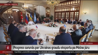 Progress sarunās par Ukrainas graudu eksportu pa Melno jūru