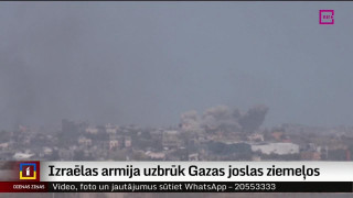 Izraēlas armija uzbrūk Gazas joslas ziemeļos