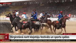 Kirgizstānā norit klejotāju festivāls un sporta spēles
