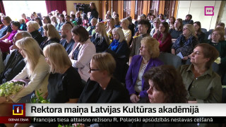 Rektora maiņa Latvijas Kultūras akadēmijā
