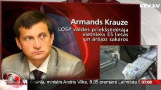 Telefonintervija ar Armandu Krauzi