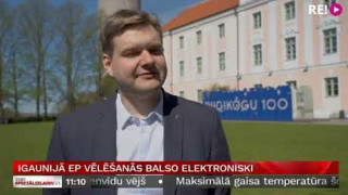 Igaunijā EP vēlēšanās balso elektroniski