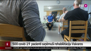 500 Covid-19 pacienti saņēmuši rehabilitāciju Vaivaros