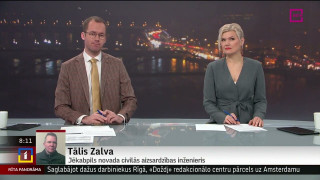 Telefonintervija ar Jēkabpils novada civilās aizsardzības inženieri Tāli Zalvu