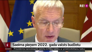 Saeima pieņem 2022. gada valsts budžetu
