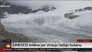 UNESCO brīdina par strauju ledāju kušanu