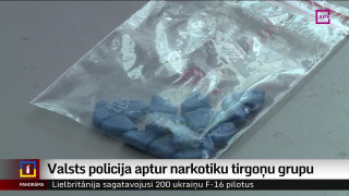 Valsts policija aptur narkotiku tirgoņu grupu