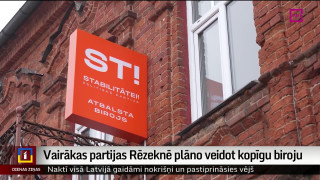 Vairākas partijas Rēzeknē plāno veidot kopīgu biroju