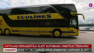 Latvijas pārvadātāji izjūt autobusu vadītāju trūkumu