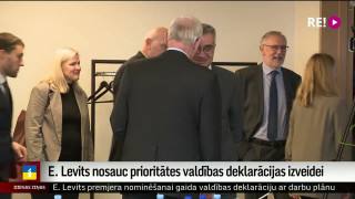 E. Levits nosauc prioritātes valdības deklarācijas izveidei