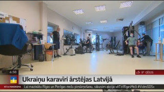 Ukraiņu karavīri ārstējas Latvijā